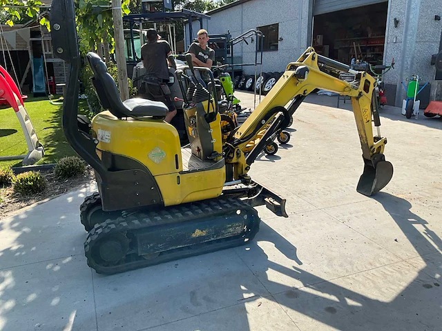 2015 yanmar sv08-1a bagger minigraafmachines - afbeelding 14 van  17