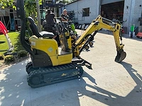 2015 yanmar sv08-1a bagger minigraafmachines - afbeelding 14 van  17