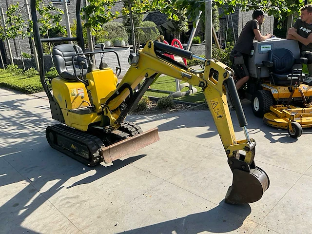 2015 yanmar sv08-1a bagger minigraafmachines - afbeelding 15 van  17