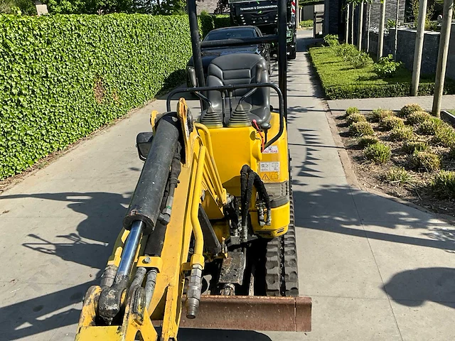 2015 yanmar sv08-1a bagger minigraafmachines - afbeelding 16 van  17