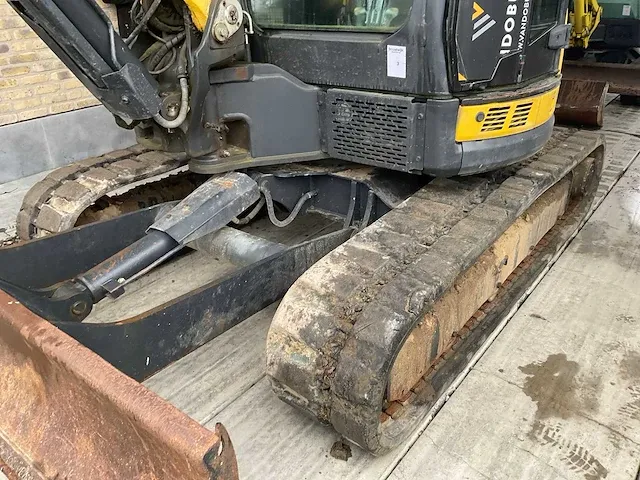 2015 yanmar vio57-u minigraafmachine - afbeelding 20 van  23