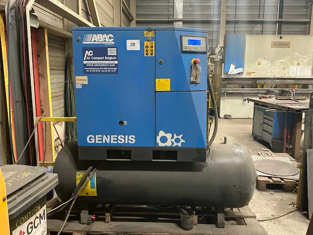 2016 abac genesis 11 500 schroefcompressor - afbeelding 1 van  7