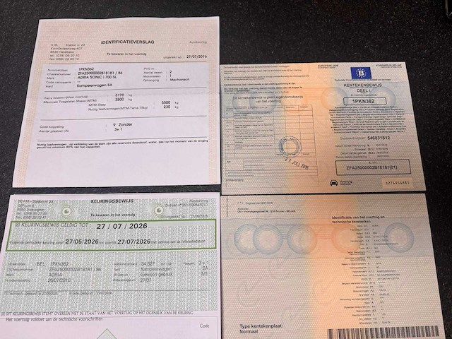 2016 adria sonic l 700 sl camper - afbeelding 31 van  37