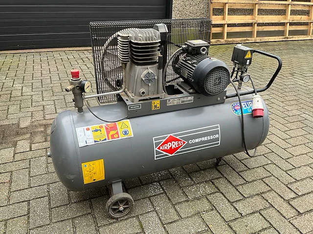 2016 airpress mec100l-2 luchtcompressor - afbeelding 1 van  8