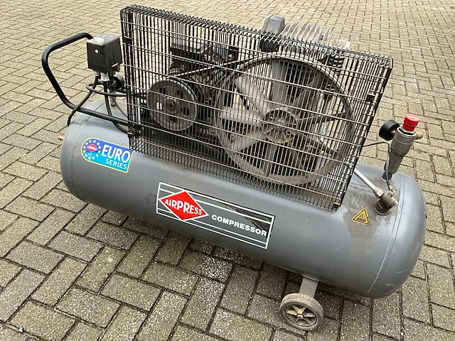 2016 airpress mec100l-2 luchtcompressor - afbeelding 4 van  8