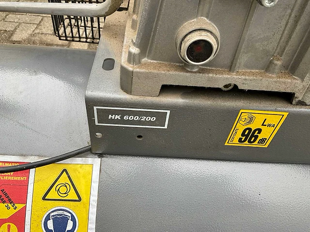 2016 airpress mec100l-2 luchtcompressor - afbeelding 5 van  8