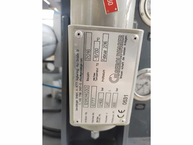 2016 atlas copco - c4u114.4gpw - cng compressor - afbeelding 16 van  44