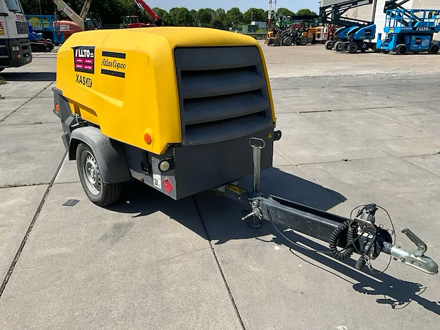 2016 atlas copco xas88 mobiele luchtcompressor - afbeelding 3 van  13