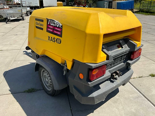 2016 atlas copco xas88 mobiele luchtcompressor - afbeelding 6 van  13