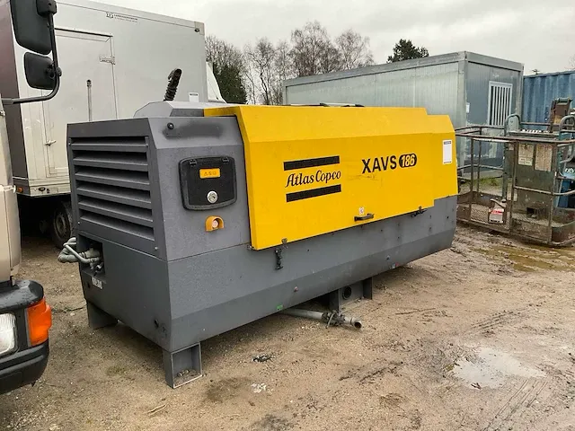 2016 atlas copco xavs186 st4 luchtcompressor - afbeelding 2 van  9