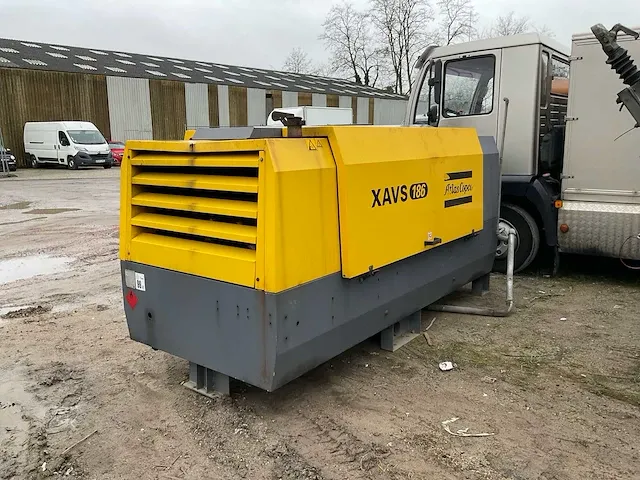 2016 atlas copco xavs186 st4 luchtcompressor - afbeelding 3 van  9