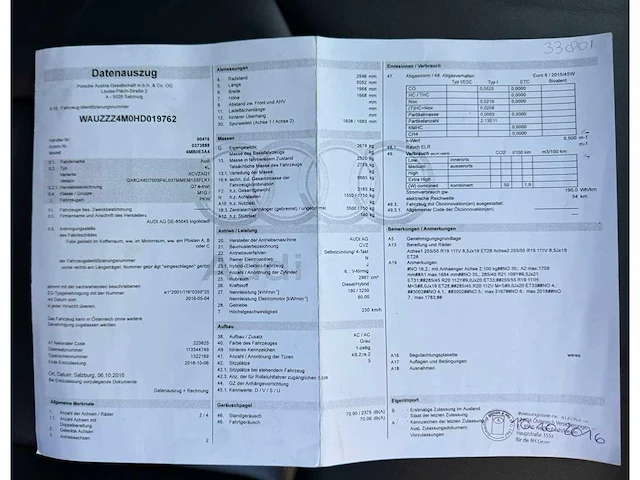 2016 audi q7 s line e-tron - afbeelding 37 van  43