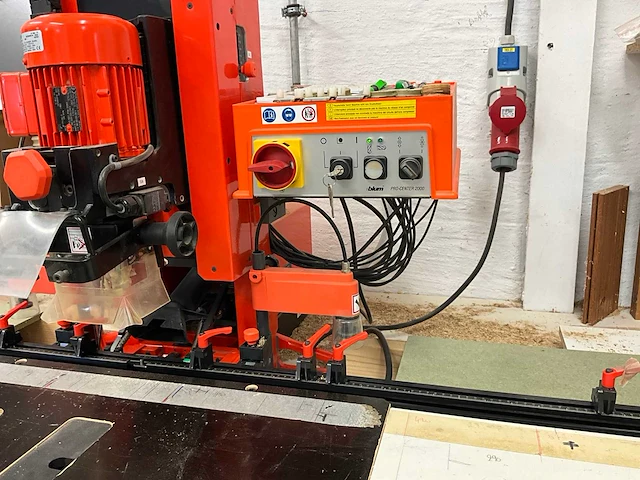 2016 blum pro-center 2000 persmachines met kast - afbeelding 22 van  23