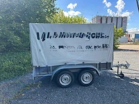2016 bw o1t aanhangwagen met zeil - afbeelding 1 van  15