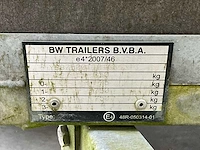 2016 bw trailers 2007/46 01t aanhangwagen - afbeelding 6 van  16