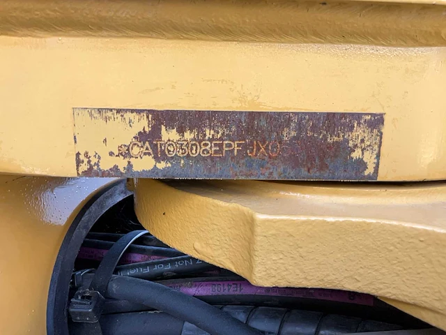 2016 caterpillar 308e2cr midigraafmachine - afbeelding 29 van  36