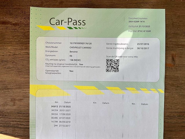 2016 chevrolet camaro 2.0 (stage 1 tuning) - afbeelding 28 van  36