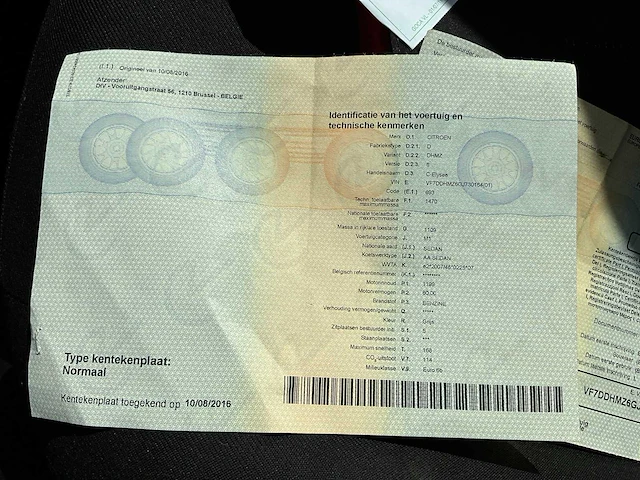 2016 citroën c-elysee personenauto - afbeelding 25 van  27
