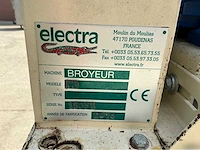 2016 electra f3 pletmolen schrootmolen - afbeelding 6 van  7