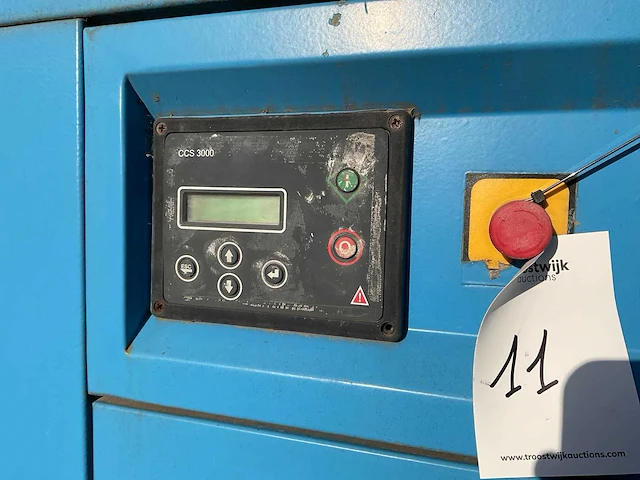 2016 escomp esc75 schroefcompressor - afbeelding 8 van  8
