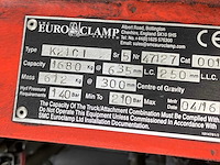 2016 euroclamp k21c klem voor heftruck - afbeelding 3 van  11