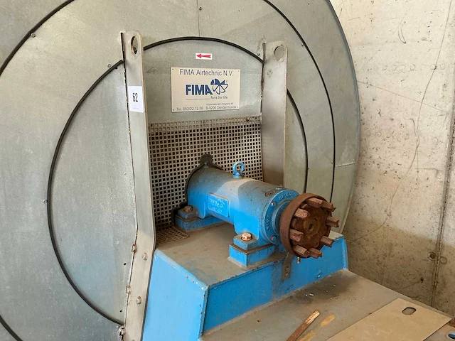 2016 fima rhs1/u/560/kbg/gl180 ventilatiesysteem - afbeelding 5 van  10