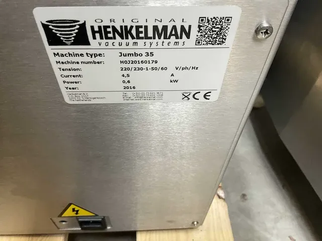 2016 henkelman jumbo 35 vacuümmachine - afbeelding 7 van  7