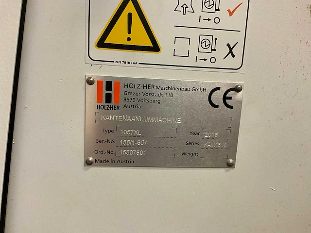 2016 holzer philips constant streamer 1057 xl kantenverlijmer - afbeelding 9 van  20