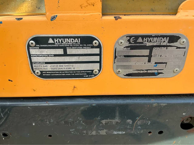 2016 hyundai 35z-9 minigraafmachine - afbeelding 13 van  20