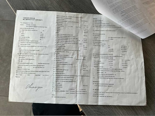 2016 kia sorento - afbeelding 13 van  21