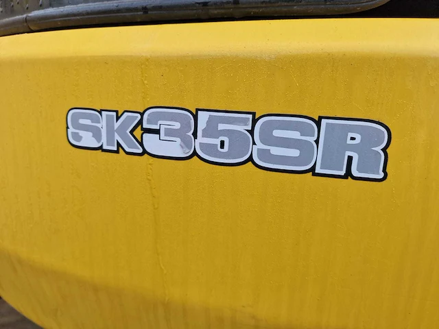 2016 kobelco sk35sr-6 rupsgraafmachine - afbeelding 9 van  26