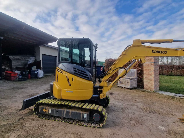 2016 kobelco sk35sr-6 rupsgraafmachine - afbeelding 25 van  26