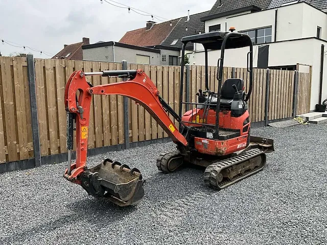 2016 kubota u17-3a mini graafmachine - afbeelding 1 van  25