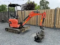 2016 kubota u17-3a mini graafmachine - afbeelding 12 van  25