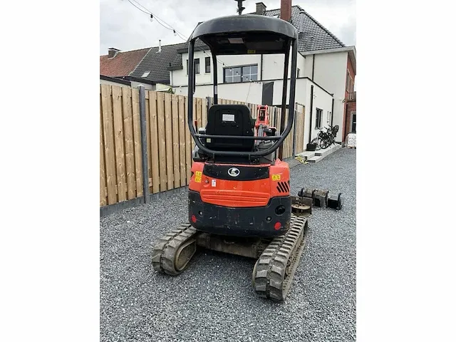 2016 kubota u17-3a mini graafmachine - afbeelding 21 van  25