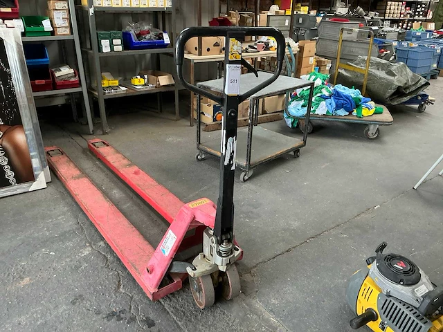 2016 lenaerts blomaerts hand hydraulische palletwagen - afbeelding 1 van  4