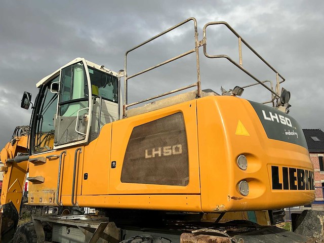 2016 liebherr lh 50 m litronic materiaalhandler - afbeelding 36 van  37