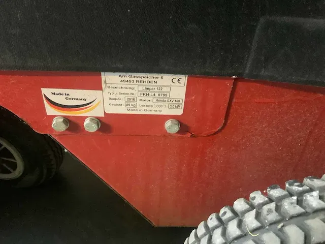 2016 limpar 122 borstelveegmachine - afbeelding 5 van  5