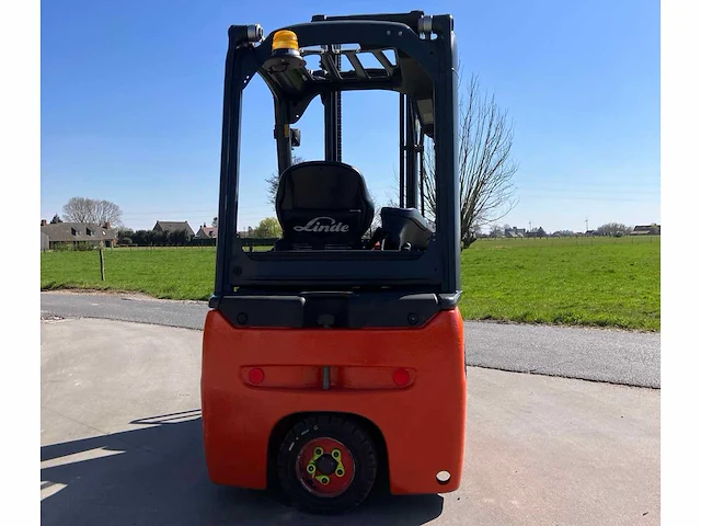 2016 linde e20l elektrische vorkheftruck - afbeelding 7 van  52