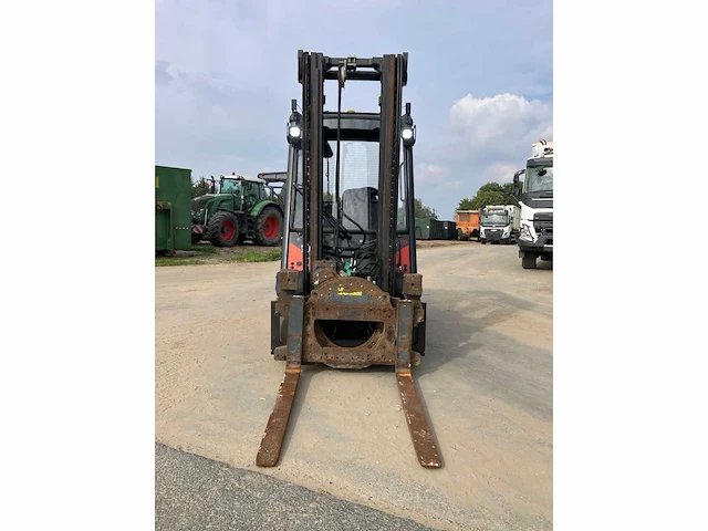 2016 linde h25d vorkheftruck met rotator + arm - afbeelding 12 van  55