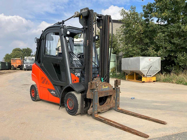 2016 linde h25d vorkheftruck met rotator + arm - afbeelding 23 van  55