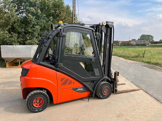 2016 linde h25d vorkheftruck met rotator + arm - afbeelding 45 van  55
