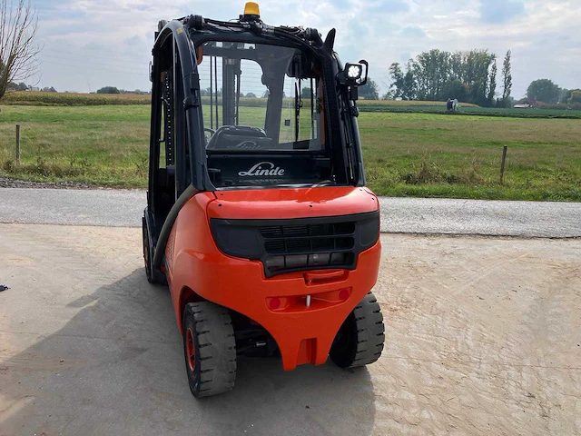 2016 linde h25d vorkheftruck met rotator + arm - afbeelding 54 van  55