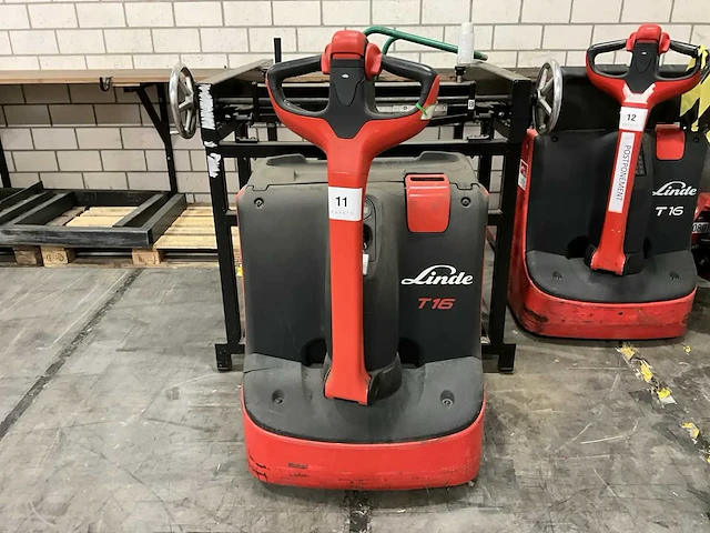2016 linde t16 elektrische pallettrucks - afbeelding 1 van  5