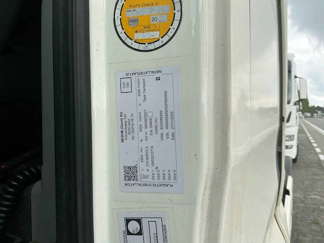 2016 man tgx trekker - afbeelding 20 van  29