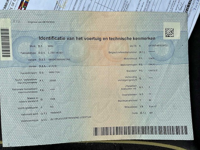 2016 man tgx vrachtwagen - afbeelding 21 van  32