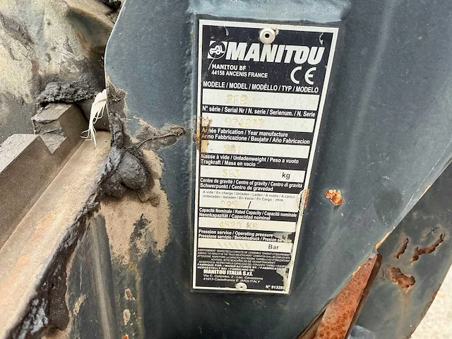 2016 manitou mrt 1840 roterende verreiker - afbeelding 28 van  34
