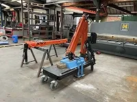 2016 maxilift ak t18 a28h new hydraulische autolaadkraan met mobiel onderstel - afbeelding 1 van  12