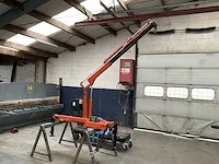 2016 maxilift ak t18 a28h new hydraulische autolaadkraan met mobiel onderstel - afbeelding 8 van  12