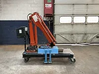 2016 maxilift ak t18 a28h new hydraulische autolaadkraan met mobiel onderstel - afbeelding 9 van  12